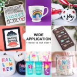 מדביקות ויניל לעיצוב כלי מטבח וכוסות